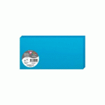 PAQUET DE 25 CARTES PLIÉES POLLEN 106X213MM 210G/M² - BLEU TURQUOISE