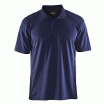 POLO PIQUÉ ANTI-UV ANTI-ODEUR MARINE TAILLE XS - BLAKLADER