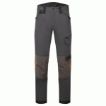 PORTWEST EV441 PANTALON DE TRAVAIL STRETCH EV4 GRIS MÉTAL - TAILLE 40 - STANDARD