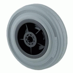 ROULETTE AVEC PNEUS CAOUTCHOUC FORCE:135 KG L HT:40 MM - TENTE