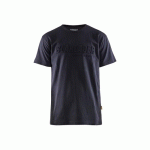 T-SHIRT DE TRAVAIL BLEU MARINE IMPRIMÉ 3D - TAILLE S BLAKLADER