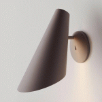 VIBIA I.CONO 0720 APPLIQUE, 28 CM, BEIGE