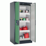 ARMOIRE SÉCURITÉ Q-PEGASUS-90 Q90.195.090.WDAC GRIS/VERT - MANUTAN COLLECTIVITÉS