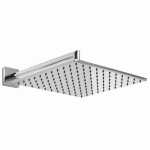 BRAS DE DOUCHE MURAL AVEC POMMEAU ANTICALCAIRE 300X300 MM. - TRES 03443101