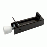 CALE-PORTE À PÉDALE POUR PORTE LOURDE - CORPS ACIER ET DOUBLE RESSORT - NOIR IBFM