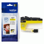 CARTOUCHE BROTHER LC427 JAUNE POUR IMPRIMANTE JET D