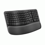 CLAVIER SANS FIL ERGONOMIQUE LOGITECH WAVE KEYS FOR BUSINESS - AZERTY