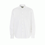 COTTOVER CHEMISE TWILL CONFORT HOMME - CERTIFIÉ GOTS BLANC - TAILLE 38