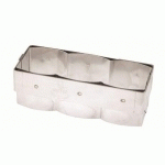 DÉCOUPOIR INOX MINI CHENILLE 10 X 4 CM