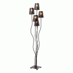 KARE FLEXIBLE LAMPADAIRE À 5 LAMPES NOIR
