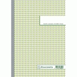 MANIFOLD QUADRILLÉ 5X5 297X21CM 50 FEUILLETS DUPLI AUTOCOP. - EXACOMPTA