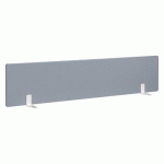 PANNEAUX ÉCRANS ACOUSTIQUES L 180 CM GRIS FIXATION BLANCHE POUR BUREAUX ARKO