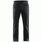 PANTALON DE TRAVAIL CHINO STRETCH 2D NOIR TAILLE 50L - BLAKLADER
