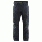 PANTALON DE TRAVAIL SERVICES DENIM STRETCH 2D MARINE TAILLE 46L - BLAKLADER