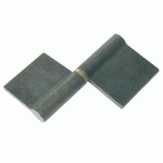 PAUMELLE DE GRILLE PROFILÉE 140MM - FAURE ET FILS - GPS14BLC