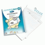 POCHETTE VELIN BLANC LA COURONNE - FORMAT 229 X 324 MM - AUTO-ADHESIVES - 90G  - BOÎTE DE 50