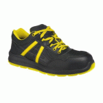 PORTWEST FT60 COMPOSITELITE MERSEY TRAINER S1P NOIR/JAUNE - TAILLE 41
