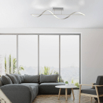 Q-SMART-HOME PAUL NEUHAUS Q-SWING PLAFONNIER LED, ACIER