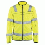 VESTE MICROPOLAIRE HAUTE-VISBILITÉ TAILLE XS - BLAKLADER