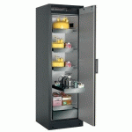 ARMOIRE SÉCURITÉ Q-PEGASUS-90 Q90.195.060.WDACR GRIS/ARGENT - ASECOS