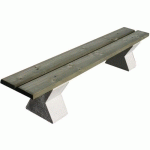 BANQUETTE COUDRAY 180 CM NATUREL