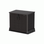 COFFRE DE RANGEMENT STOREAWAY FLAT LID - BRUN FONCÉ - 850 L DURAMAX
