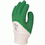 GANTS DE MANUTENTION EUROSTRONG 3805 LATEX CRÉPÉ - VERT - 10 - COVERGUARD