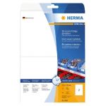 HERMA ETIQUETTES ULTRA-RÉSISTANTES HERMA - 210 X 148 MM - BLANC - BOÎTE DE 50 ÉTIQUETTES