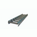 KIT CONVOYEUR RLX ACIER 600X60X1000 AVEC GUIDE - SOMEFI