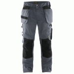 PANTALON DE TRAVAIL ARTISAN GRIS/NOIR TAILLE 40C - BLAKLADER