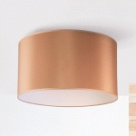 DUOLLA PLAFONNIER DORSET EN TISSU, CAPPUCCINO