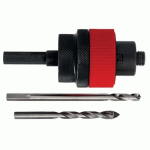 PORTE TRÉPAN UNIVERSEL PLUG IT POUR TRÉPANS DIAMÈTRE 16 À 210 MM LEMAN