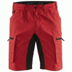 SHORT SERVICES STRETCH ROUGE/NOIR TAILLE 54 - BLAKLADER