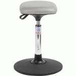 TABOURET SWAY TETRA - IMITATION CUIR - MEDIUM - GRIS - GLOBAL PROFESSIONAL SEATING