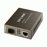 TP-LINK MC112CS - CONVERTISSEUR DE MÉDIA À FIBRE OPTIQUE - 10MB LAN, 100MB LAN