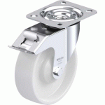 BLICKLE - ROULETTE PIVOTANTE À FREIN Ø 125MM BANDAGE POLYAMIDE PA 6.6 150KG - LE-PO 125KA-FI