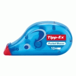 CORRECTEUR À SEC ROLLER TIPP-EX POCKET MOUSE LARGEUR 4,2 MM - LONGUEUR 10 M