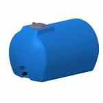 CUVE À EAU POTABLE ACS HORIZONTALE AVEC VANNE - 2000 L