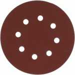 DISQUE AUTO-AGRIPPANT H231 Ø125X0MM GRAIN 180 8 TROUS - NORTON