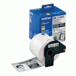 ETIQUETTE EXPÉDITION PAPIER 62 X 100 MM BROTHER DK11202 BLANCHE - ROULEAU DE 300