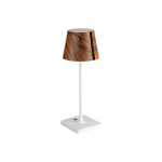 LEUCHTNATUR LUXA II, NOYER, PIED BLANC