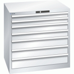 LISTA - ARMOIRE À TIROIRS (HXLXP) 85 X 87 X 72,5CM KEY LOCK R7035