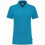 POLO FITTED FEMME 201006 TURQUOISE XS