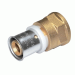 RACCORD FEMELLE 50X4 - 1''1/2 LAITON À SERTIR - COMISA - 87.13.501