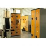 ACIAL VESTAIRE SALISSANT 3 COLONNES/12 PORTES - 1800 X 1200 X 500 - COLORIS TOUT GRIS SEAMLINE