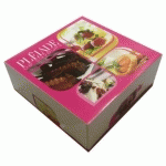 BOÎTE PÂTISSIÈRE COLOR 26 X 8 CM (VENDU PAR 50)