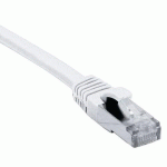 CORDON RJ45 CATÉGORIE 6A S/FTP LSOH SNAGLESS BLANC - 2 M - DEXLAN