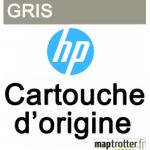 HP - 765 - F9J53A - CARTOUCHE D'ENCRE - GRIS - 400 ML - PRODUIT D'ORIGINE