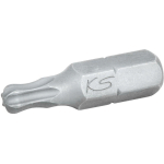 KSTOOLS - KS TOOLS 1/4 EMBOUT DE VISSAGE TORX AVEC TÊTE ARRONDIE, 25MM, T25, PACK DE 5 - 911.3396