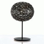 KARTELL PLANET LAMPE À POSER LED, PIED, GRIS FUMÉE